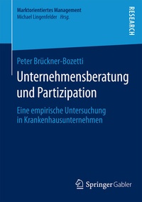 Abbildung von: Unternehmensberatung und Partizipation - Springer Gabler