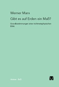 Cover: Gibt es auf Erden ein Ma&szlig;? - Meiner