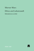 Cover: Ethos und Lebenswelt - Meiner