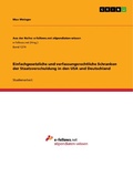 Cover: Einfachgesetzliche und verfassungsrechtliche Schranken der Staatsverschuldung in den USA und Deutschland - GRIN Verlag