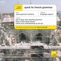 Cover: Quick Fix French Grammar - TEACH YOURSELF
