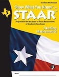Cover: Swyk on Staar Reading/Math Gr 3, Student Workbook - Show What You Know Publishing