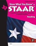 Cover: Swyk on Staar Reading Gr 5, Student Workbook - Show What You Know Publishing