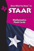 Cover: Swyk on Staar Math Flash Cards Gr 5 - Show What You Know Publishing