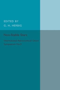 Abbildung von: Non-Stable Stars - Cambridge University Press