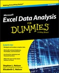 Bild: Excel Data Analysis For Dummies - Wiley