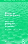 Cover: Reform as Reorganization - Routledge