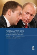 Cover: Russia after 2012 - Routledge