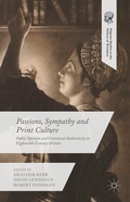 Cover: Passions, Sympathy and Print Culture - Palgrave Macmillan