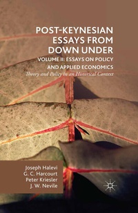 Enlarge image Cover: Post-Keynesian Essays from Down Under Volume II: Essays on Policy and Applied Economics - Palgrave Macmillan