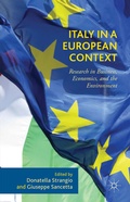 Cover: Italy in a European Context - Palgrave Macmillan