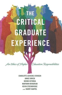 Enlarge image Cover: The Critical Graduate Experience - Peter Lang Verlag
