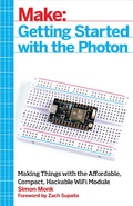 Cover: Getting Started with the Photon - Make Community, LLC