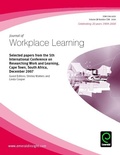 Cover: Selected papers from the 5th International Conference on Researching Work and Learning, Cape Town, South Africa, December 2007 - Emerald Group Publishing Ltd