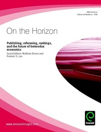 Enlarge image Cover: Publishing, Refereeing, Rankings, and the Future of Heterodox Economics - Emerald Group Publishing Ltd