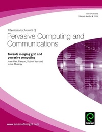 Enlarge image Cover: Towards merging grid & pervasisve computing - Emerald Group Publishing Ltd