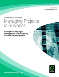 Enlarge image Cover: Perceptions of Project Management in Traditionally Non-PM Industry Sectors - Emerald Group Publishing Ltd