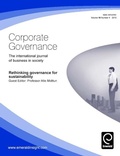 Cover: Rethinking governance for sustainability - Emerald Group Publishing Ltd