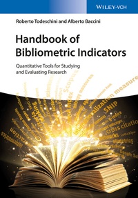 Enlarge image Cover: Handbook of Bibliometric Indicators - Wiley-VCH