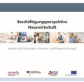 Cover: Besch&auml;ftigungsperspektive Hauswirtschaft - Soziale Innovation GmbH