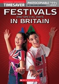 Cover: Timesaver 'Festivals and Special Days in Britain' - Mary Glasgow Magazines