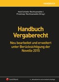 Cover: Handbuch Vergaberecht - LexisNexis Verlag ARD ORAC GmbH