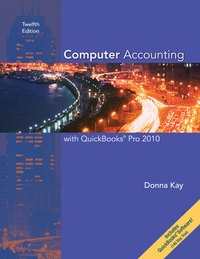 Abbildung von: Computer Accounting with QuickBooks Pro 2010 - McGraw Hill Higher Education
