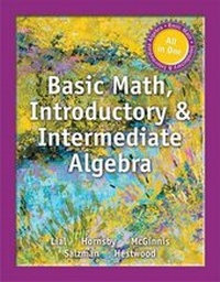 Enlarge image Cover: Mymathlab for Lial Basic Math, Introductory and Intermediate Algebra -- Access Card -- Plus Myslidenotes - Pearson