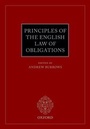 Cover: Principles of the English Law of Obligations - Oxford University Press