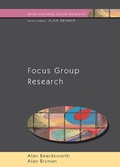 Cover: Focus Group Research - Open University Press