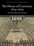 Cover: The House of Commons 1604-1629 - Cambridge University Press