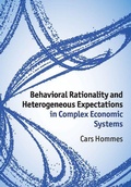 Cover: Behavioral Rationality and Heterogeneous Expectations in Complex Economic Systems - Cambridge University Press