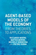 Cover: Agent-based Models of the Economy - Palgrave Macmillan
