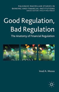 Enlarge image Cover: Good Regulation, Bad Regulation - Palgrave Macmillan
