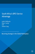 Cover: South Africa's BPO Service Advantage - Palgrave Macmillan
