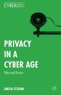 Cover: Privacy in a Cyber Age - Palgrave MacMillan