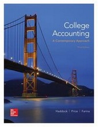 Enlarge image Cover: College Accounting (a Contemporary Approach) Cnct Accs - McGraw-Hill Education
