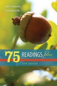 Enlarge image Cover: 75 Readings Plus with Connect Access Card for Connect Composition Essentials - McGraw-Hill Education