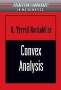 Cover: Convex Analysis - Princeton University Press