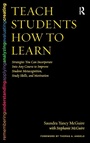 Cover: Teach Students How to Learn - Stylus Publishing