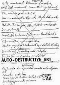 Enlarge image Cover: Auto-Destructive Art - Bedford Press