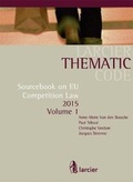 Cover: Sourcebook on EU Competition Law - Larcier
