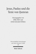 Cover: Jesus, Paulus und die Texte von Qumran - Mohr Siebeck