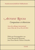 Cover: Antoine Reicha - Compositeur et th&eacute;oricien - Georg Olms Verlag