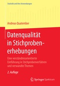 Cover: Datenqualit&auml;t in Stichprobenerhebungen - Springer Spektrum