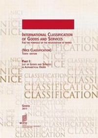 Abbildung von: International Classification of Goods and Services for the Purposes of the Registration of Marks, (Nice Classification), Part I - World Intellectual Property Organization