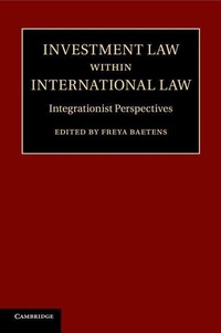 Abbildung von: Investment Law within International Law - Cambridge University Press
