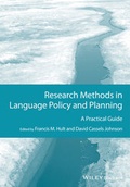 Cover: Research Methods in Language Policy and Planning - Wiley-Blackwell