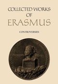 Cover: Collected Works of Erasmus - University of Toronto Press