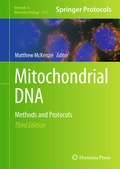 Cover: Mitochondrial DNA - Humana Press Inc.